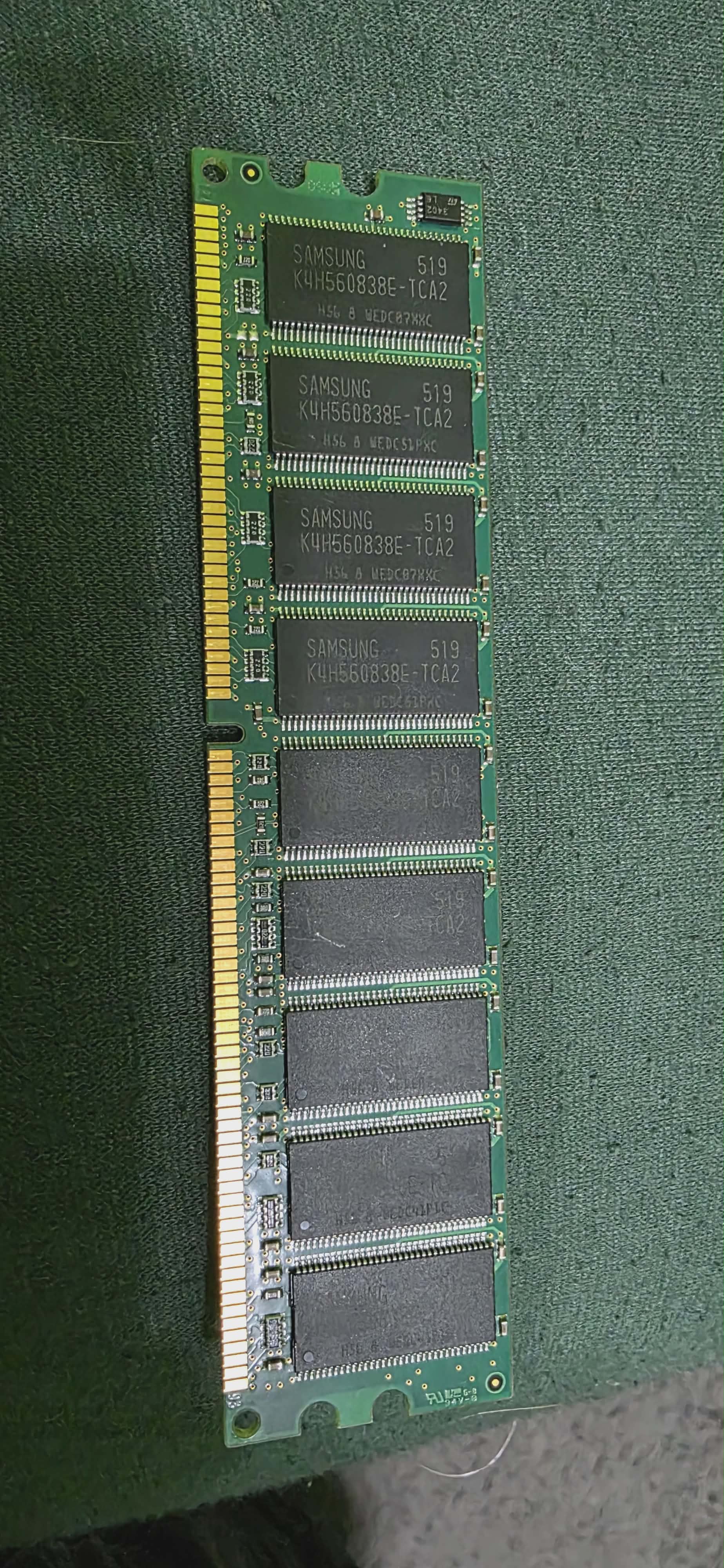 Pamięć ram Samsung 512MB DDR-266 PC2100 ECC UDIMM / RDIMM